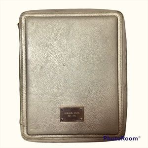 Michael Kors Gold IPad Case
